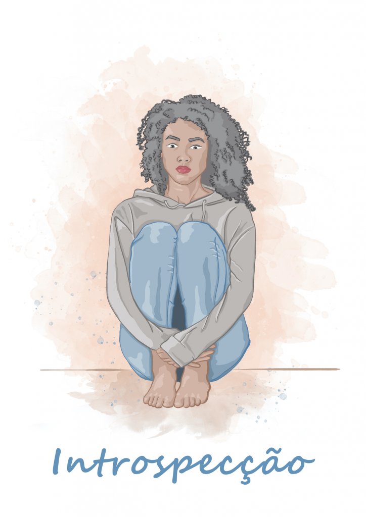 Ilustração de Elízeo Hamu para o blog Vida de Adulto é sobre introspecção e solidão